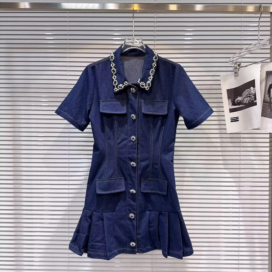 Деним рокля Poundcake