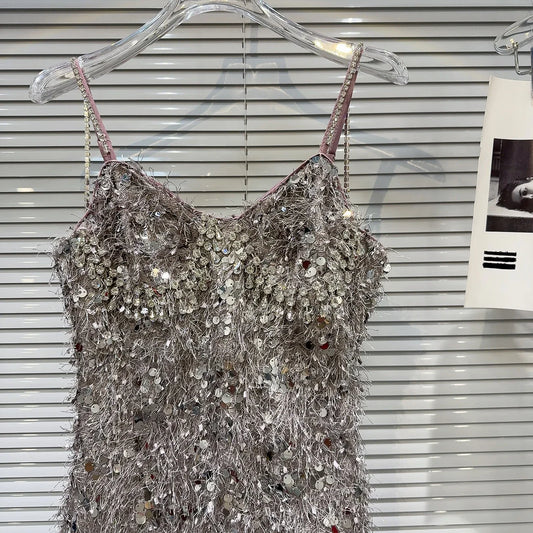 Бляскава рокля Luna